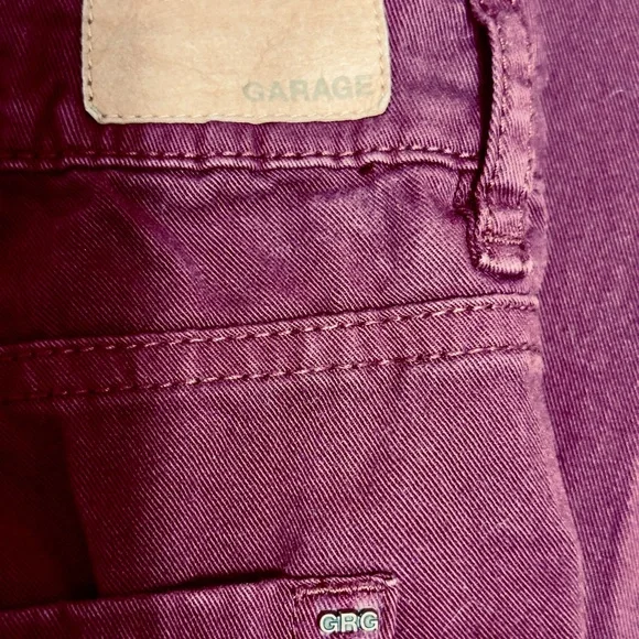 Garage Wine-Colored Skinny Jeans - Picture 10 of 11